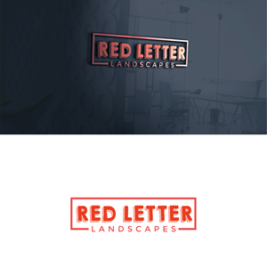 Logo Design by Anekaa for Red Letter Landscapes | Design: #30109122