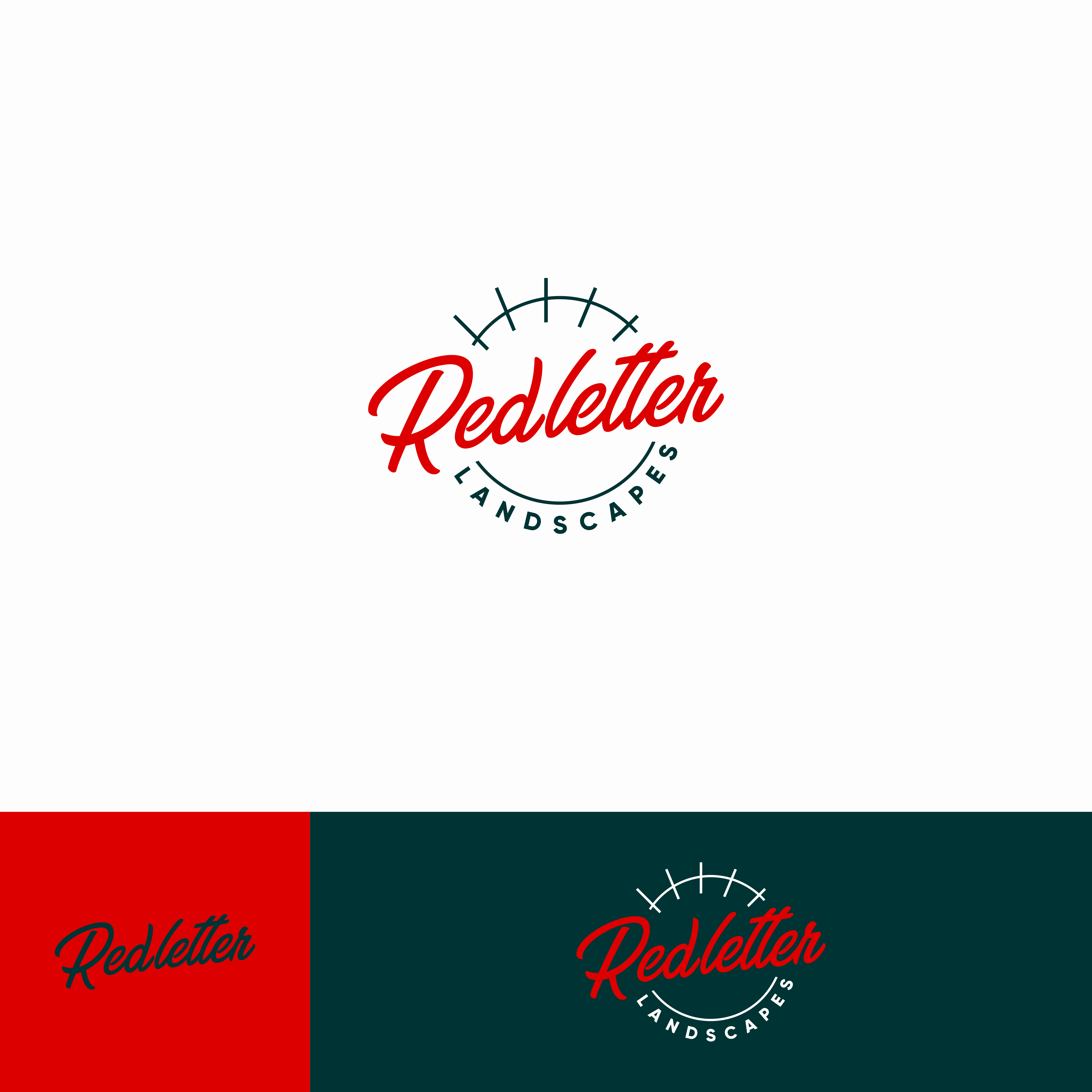 Logo Design by R!CKY for Red Letter Landscapes | Design #30110684