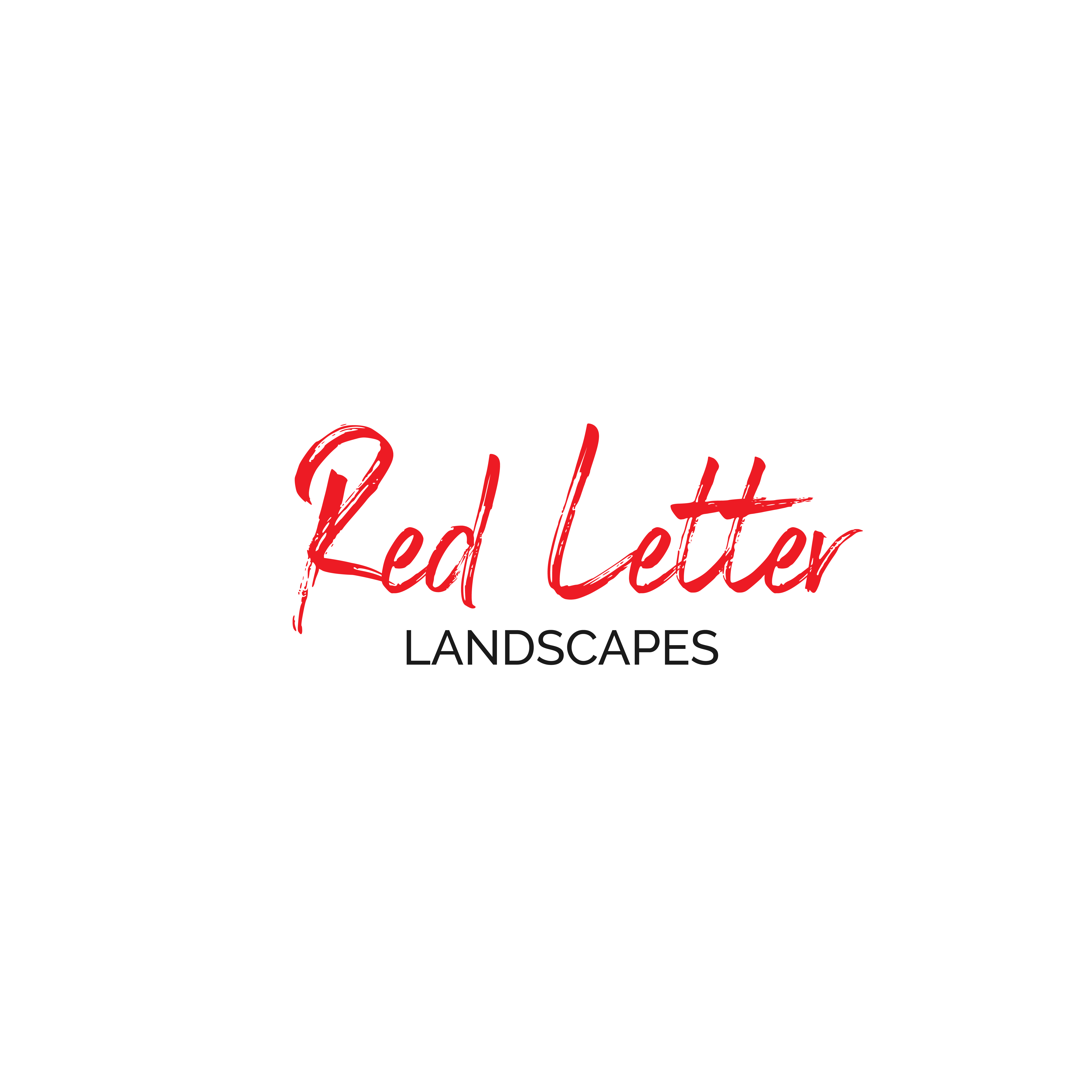 Logo Design by tennisloool for Red Letter Landscapes | Design: #29945153