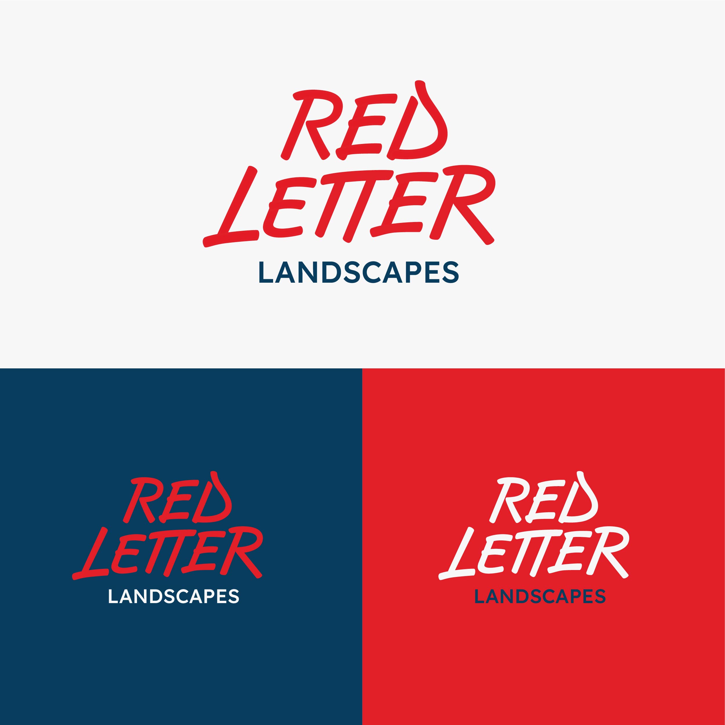 Logo Design by dong.truc.nguyen.1477 for Red Letter Landscapes | Design #29971583
