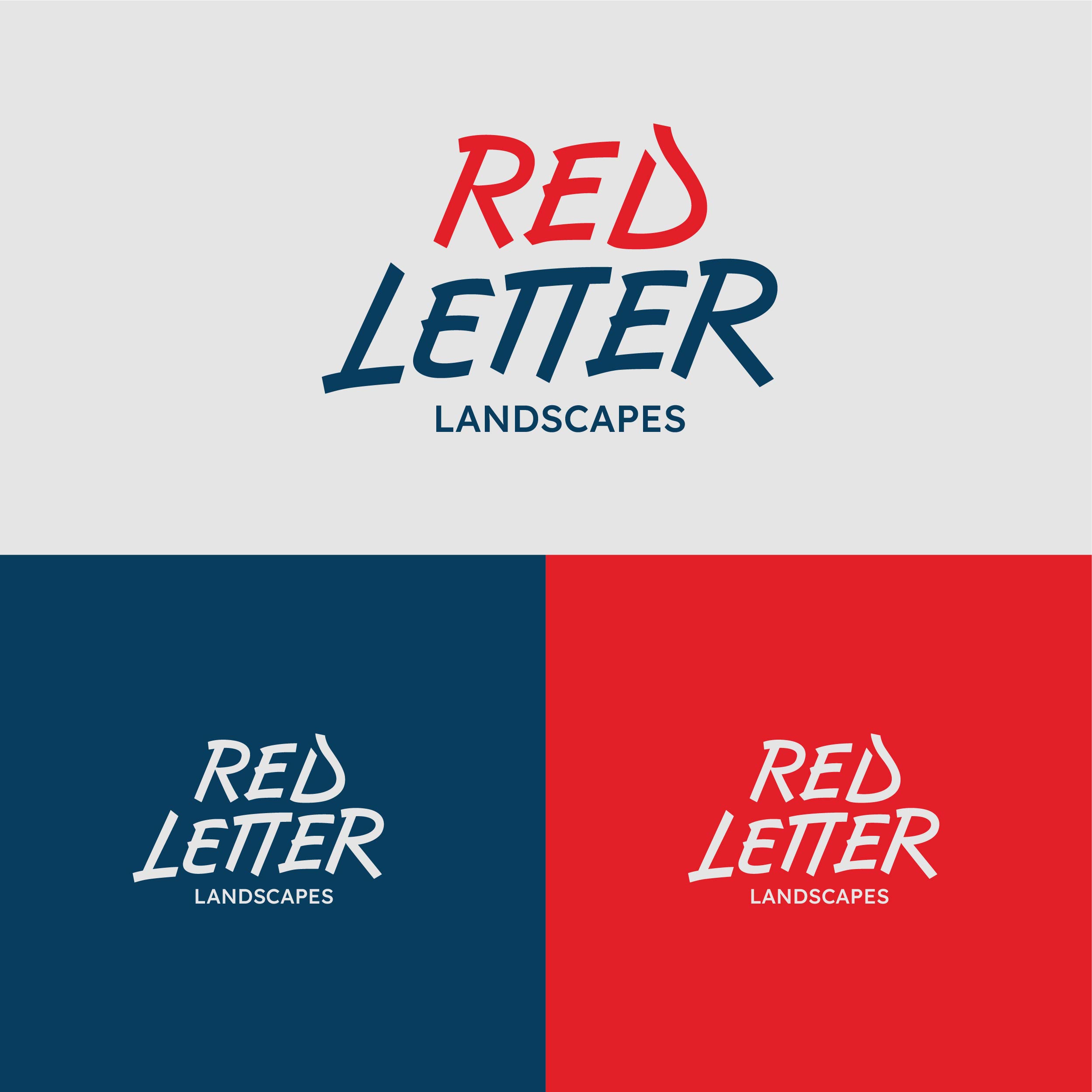 Diseño de Logo por dong.truc.nguyen.1477 para Red Letter Landscapes | Diseño #29971584