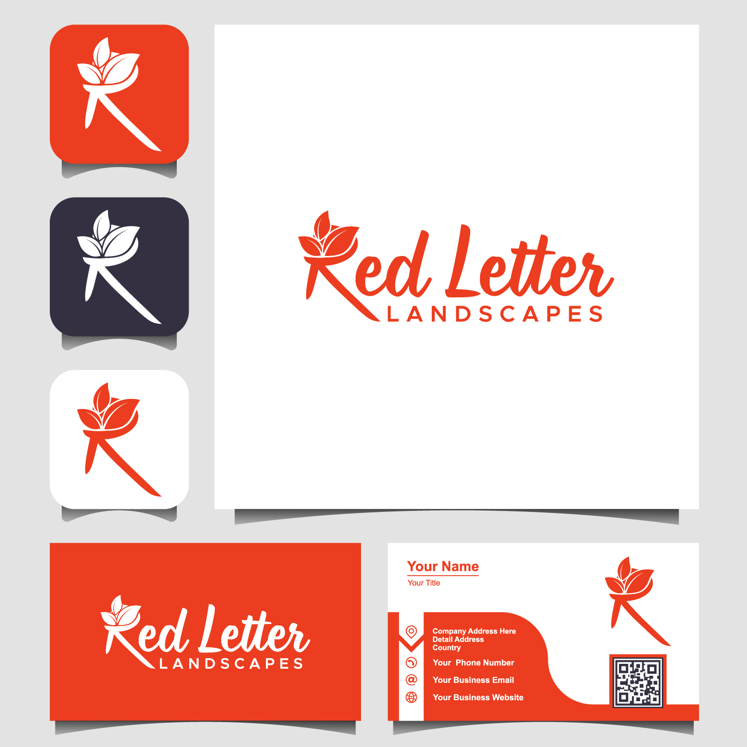Logo-Design von Anamul Burhan für Red Letter Landscapes | Design #29954224