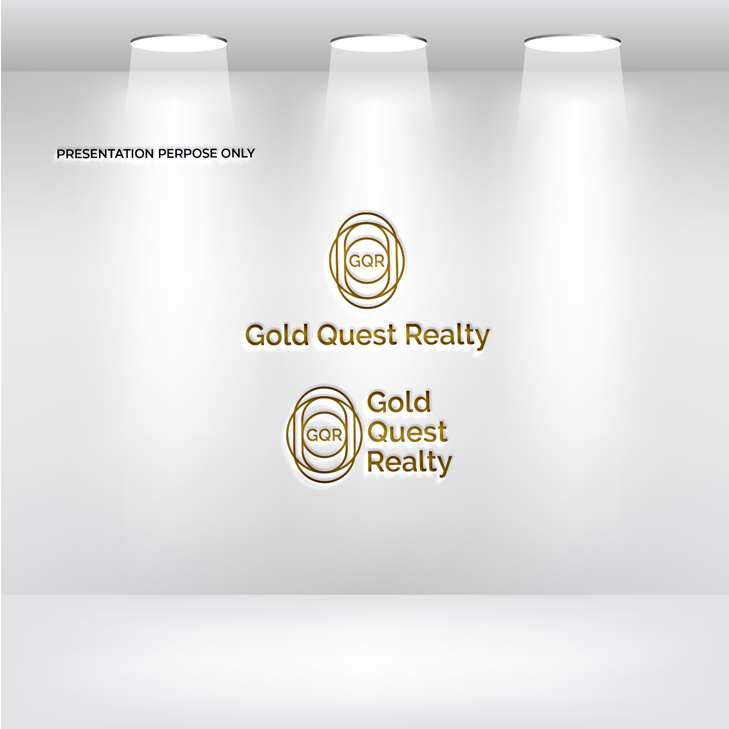 Logo Design by RS_Design for Gold Quest Realty  | Design #29941435