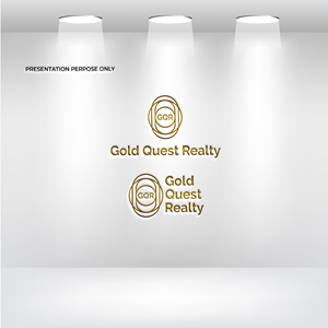 Logo Design by RS_Design for Gold Quest Realty  | Design: #29941435
