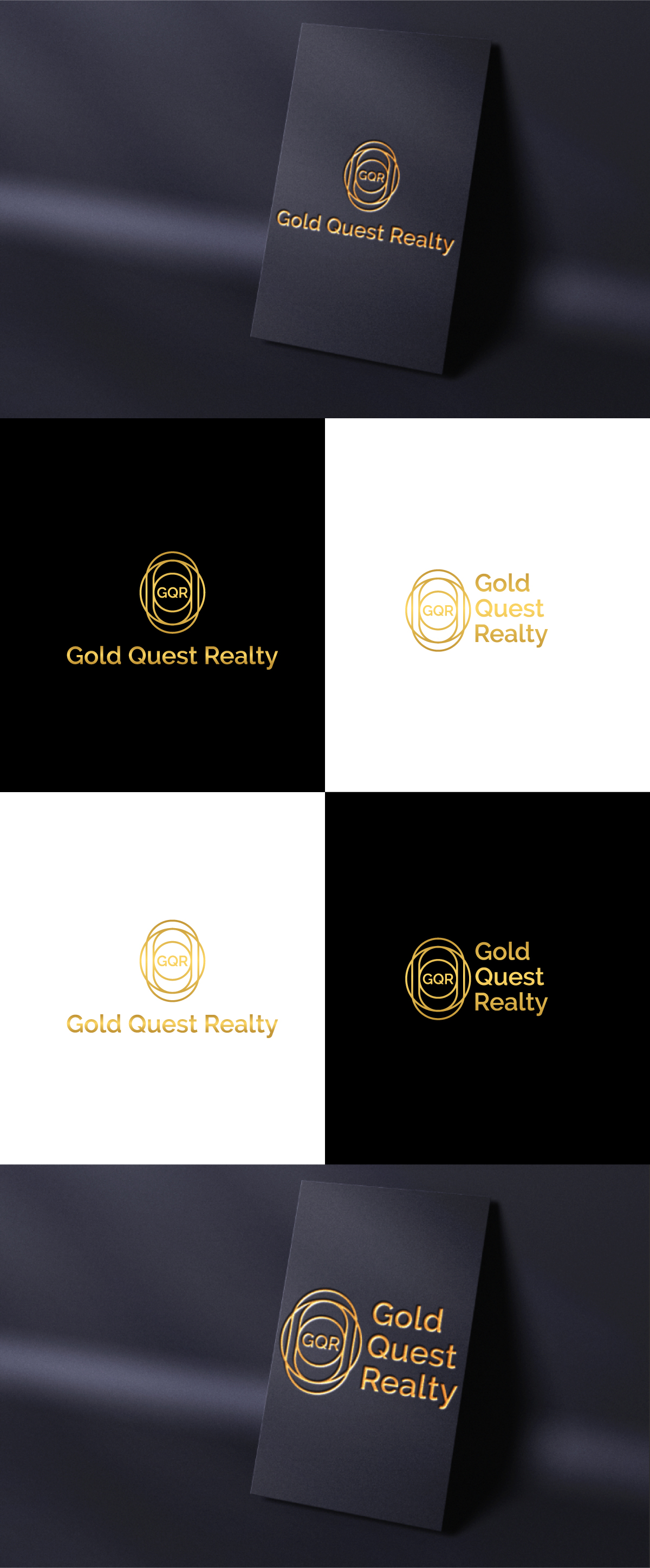 Logo Design by RS_Design for Gold Quest Realty  | Design #29941436