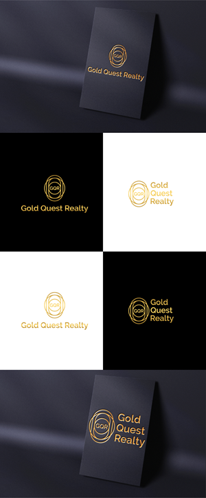 Logo Design by RS_Design for Gold Quest Realty  | Design: #29941436