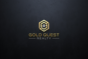 Logo Design by Visionary Creations for Gold Quest Realty  | Design: #29958773