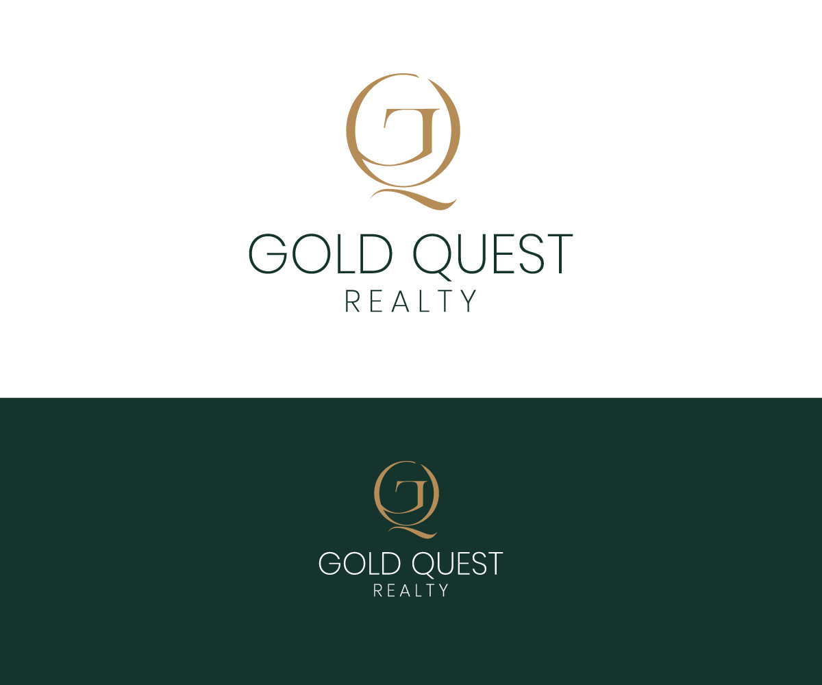 Logo Design by Kavth for Gold Quest Realty  | Design #29981208