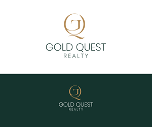 Logo Design by Kavth for Gold Quest Realty  | Design: #29981208