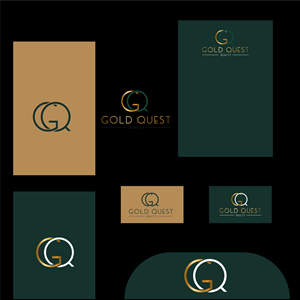 Logo Design by Graphixpointt for Gold Quest Realty  | Design: #29943499