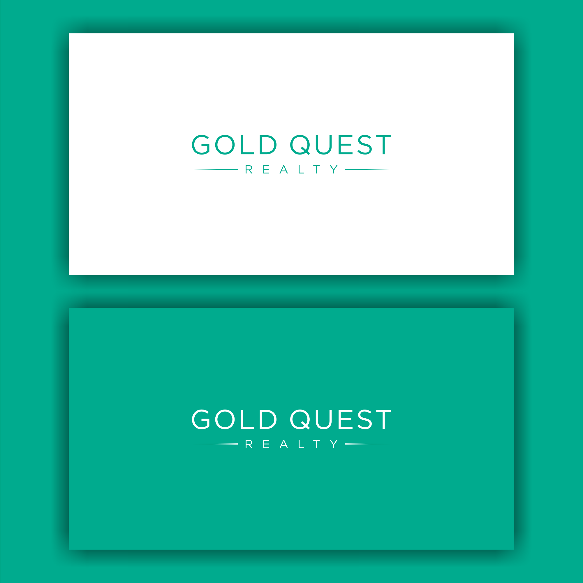 Logo Design by AQILA ™ for Gold Quest Realty  | Design #29941048