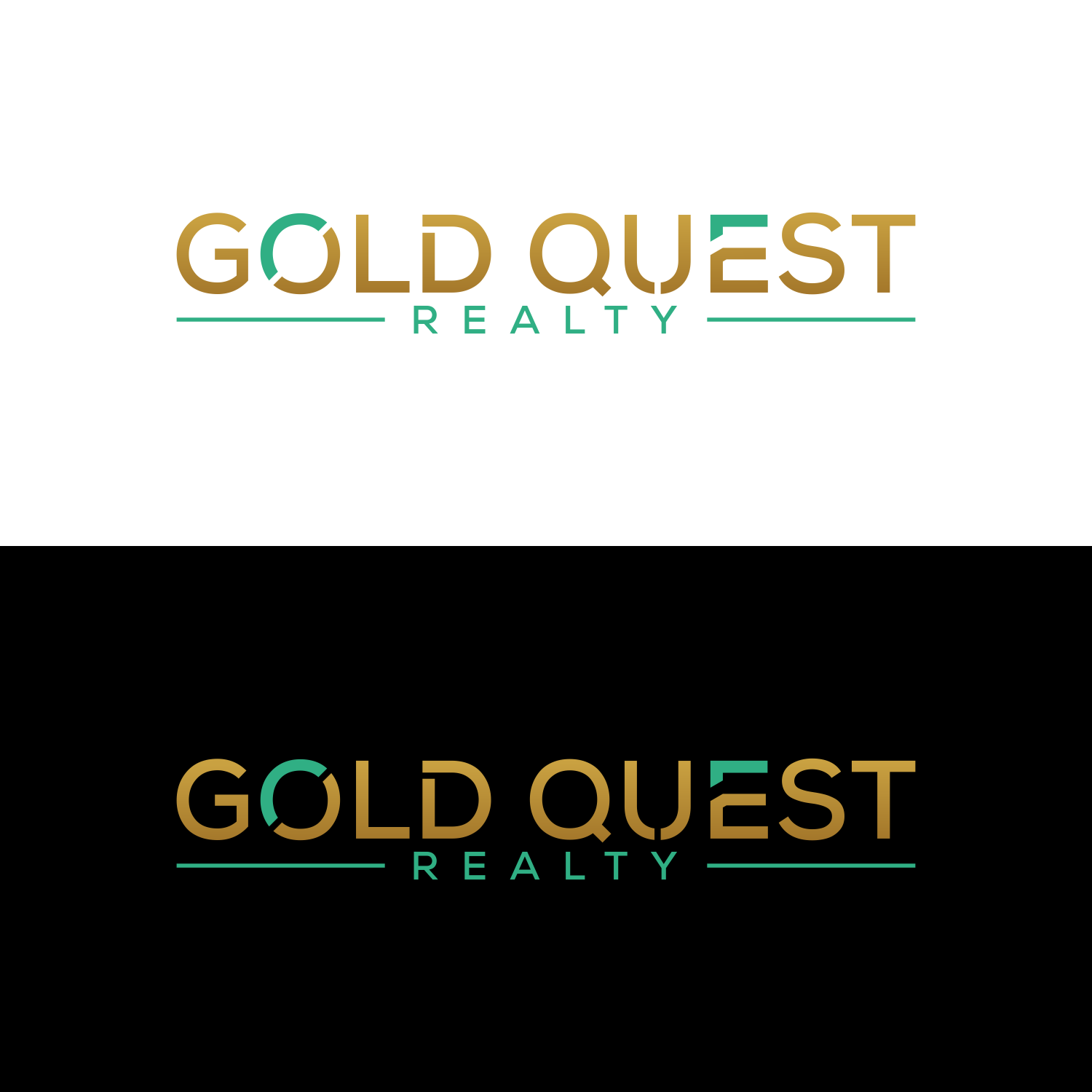 Logo Design by semarco for Gold Quest Realty  | Design #30148362