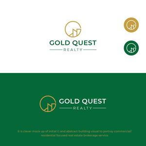 Logo Design by nandkumar for Gold Quest Realty  | Design: #29944071