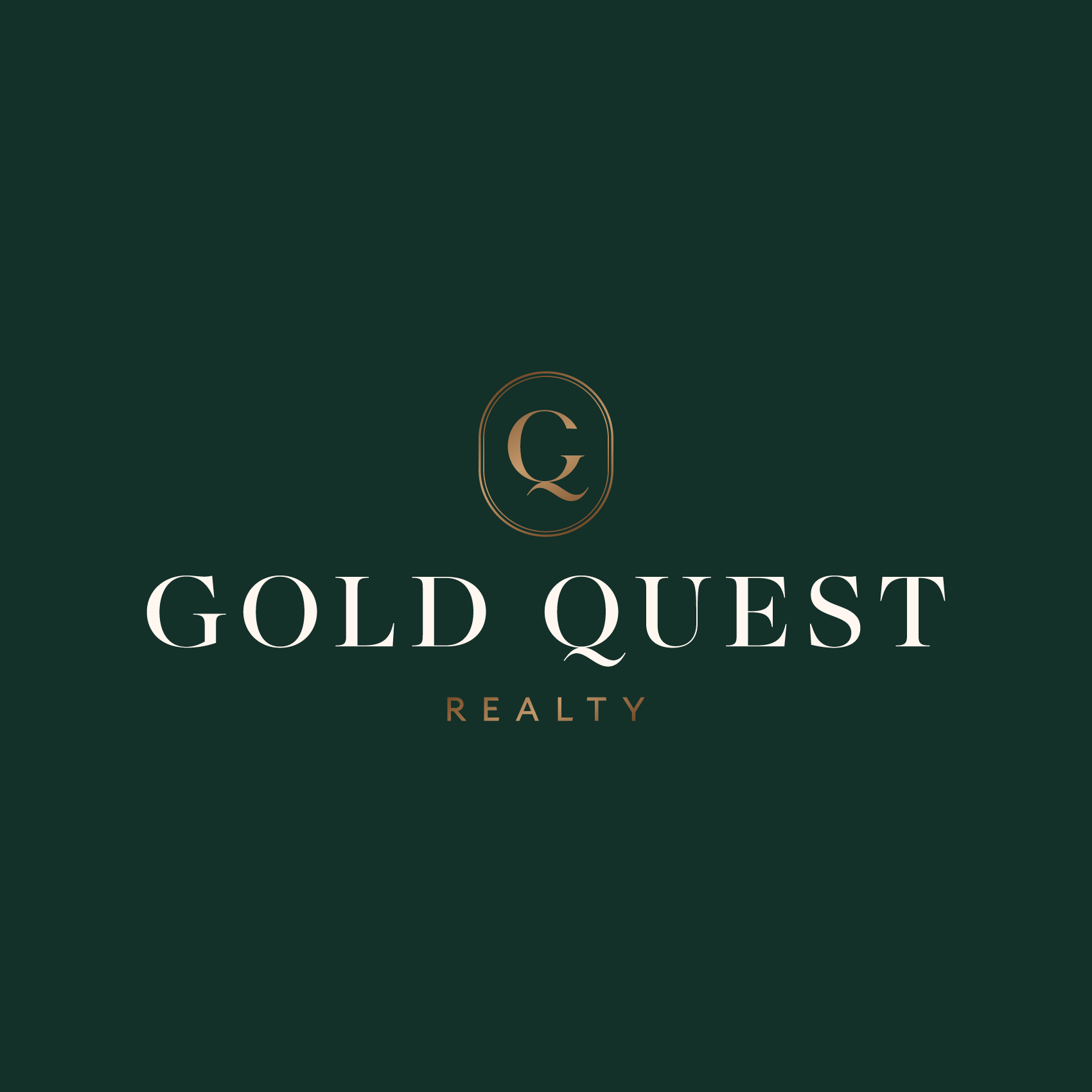 Logo Design by AlexMorisseau for Gold Quest Realty  | Design #29978052