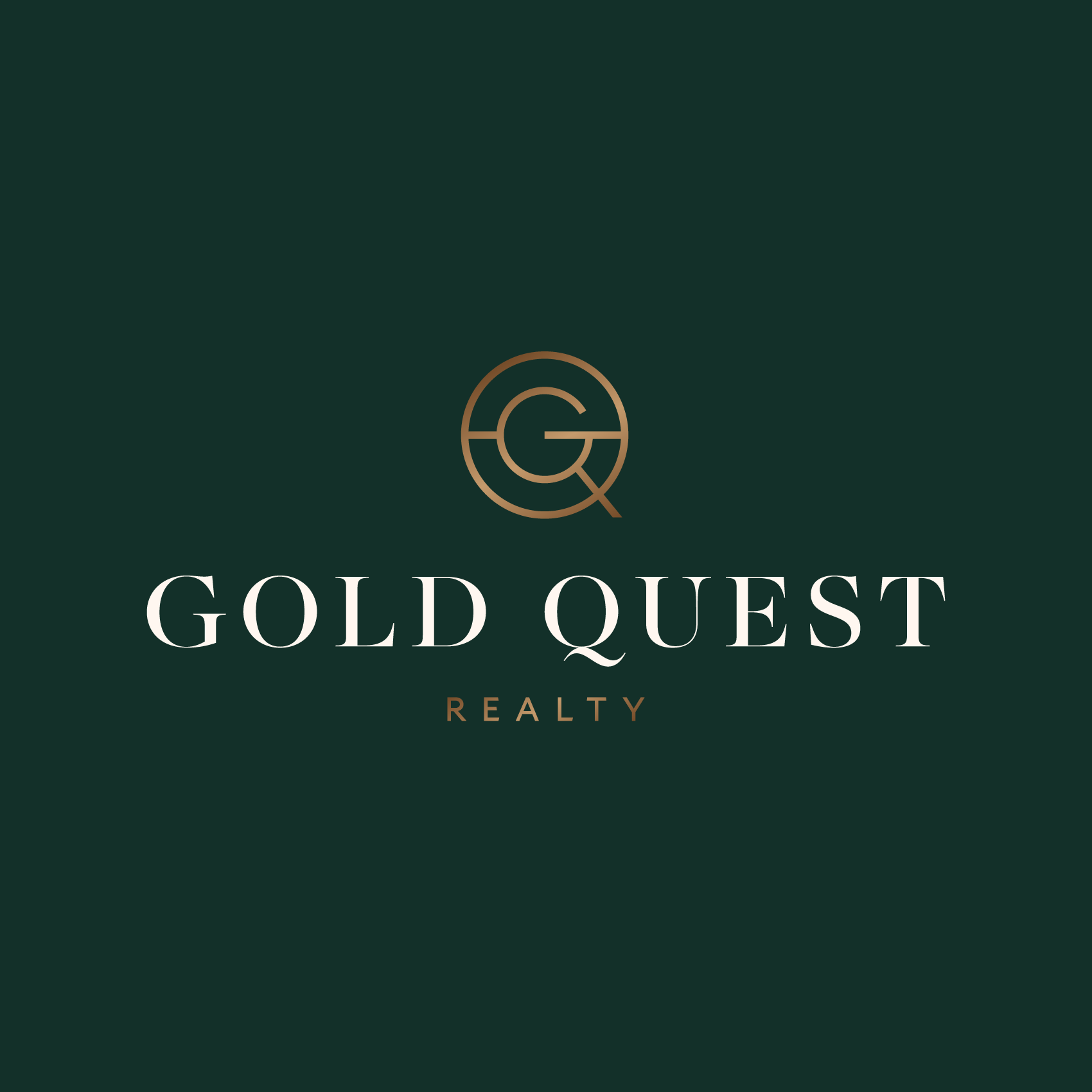 Logo Design by AlexMorisseau for Gold Quest Realty  | Design #29978053
