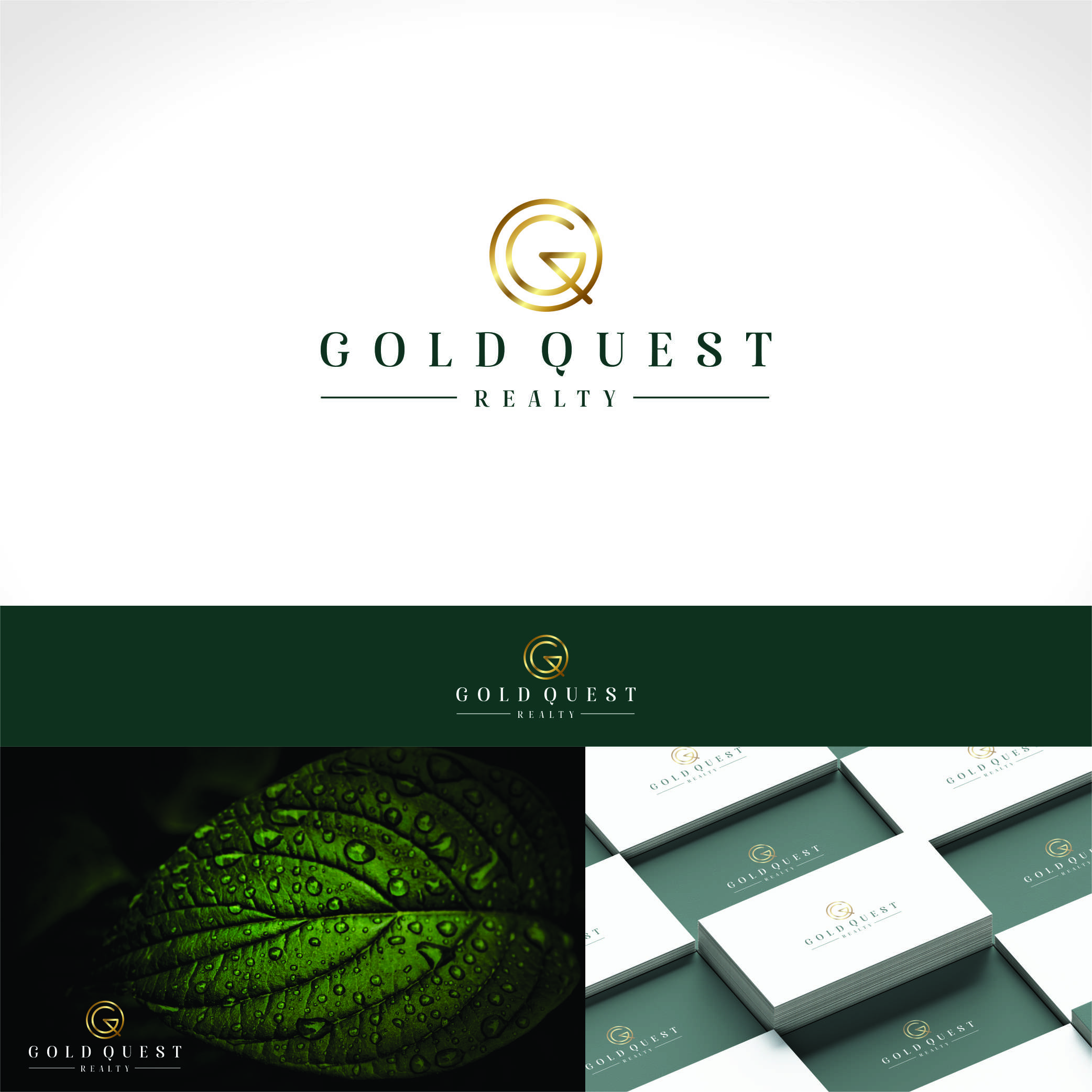 Diseño de Logo por Nicolene Barnard para Gold Quest Realty  | Diseño #29981307