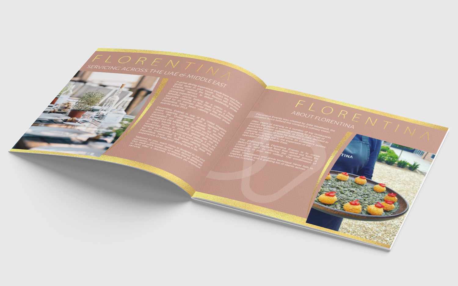 Brochure Design by elveneclipse for Florentina events ltd | Design #29958701