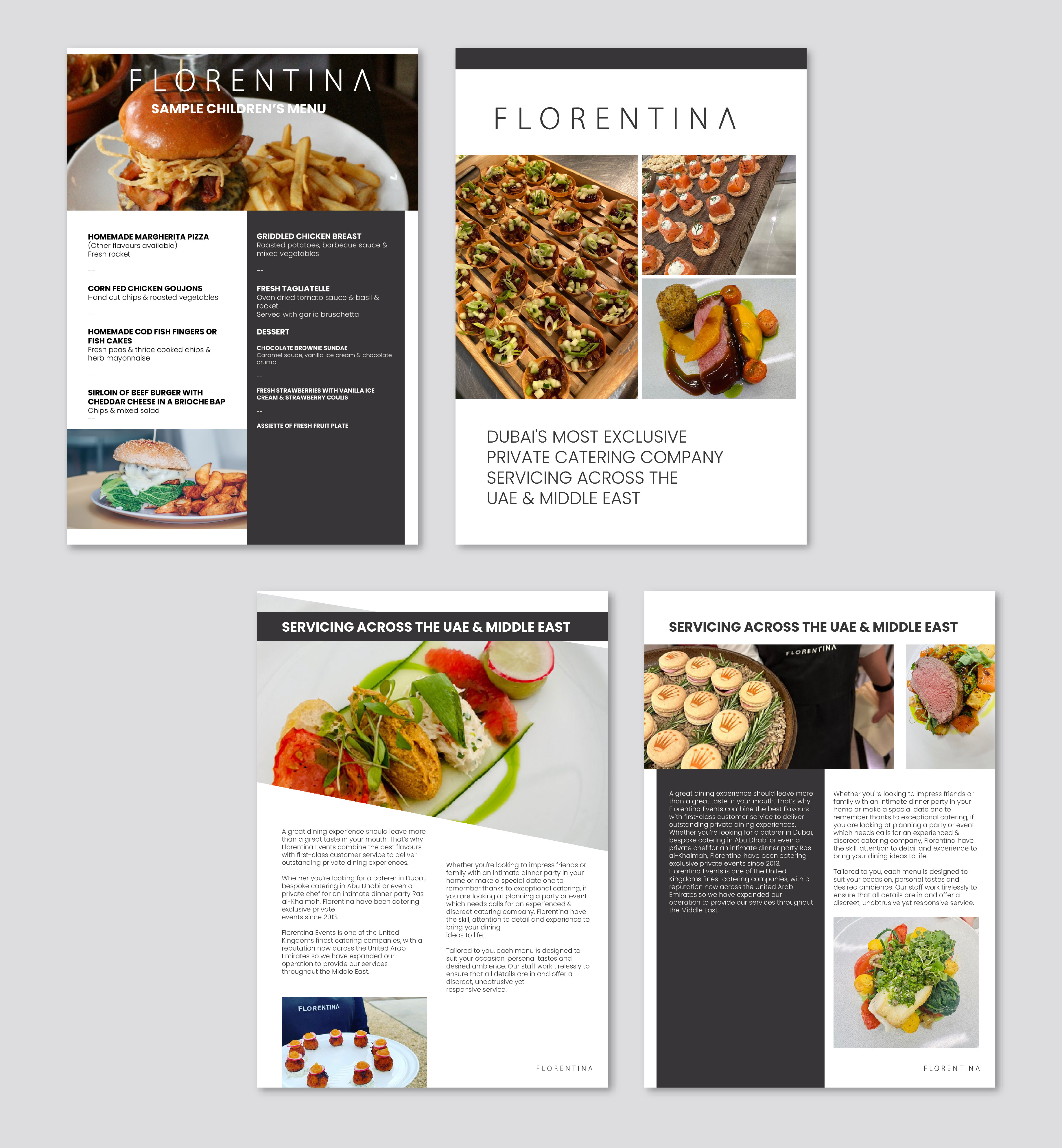 Design de Brochure par emoblack989 pour Florentina events ltd | Design #29948561