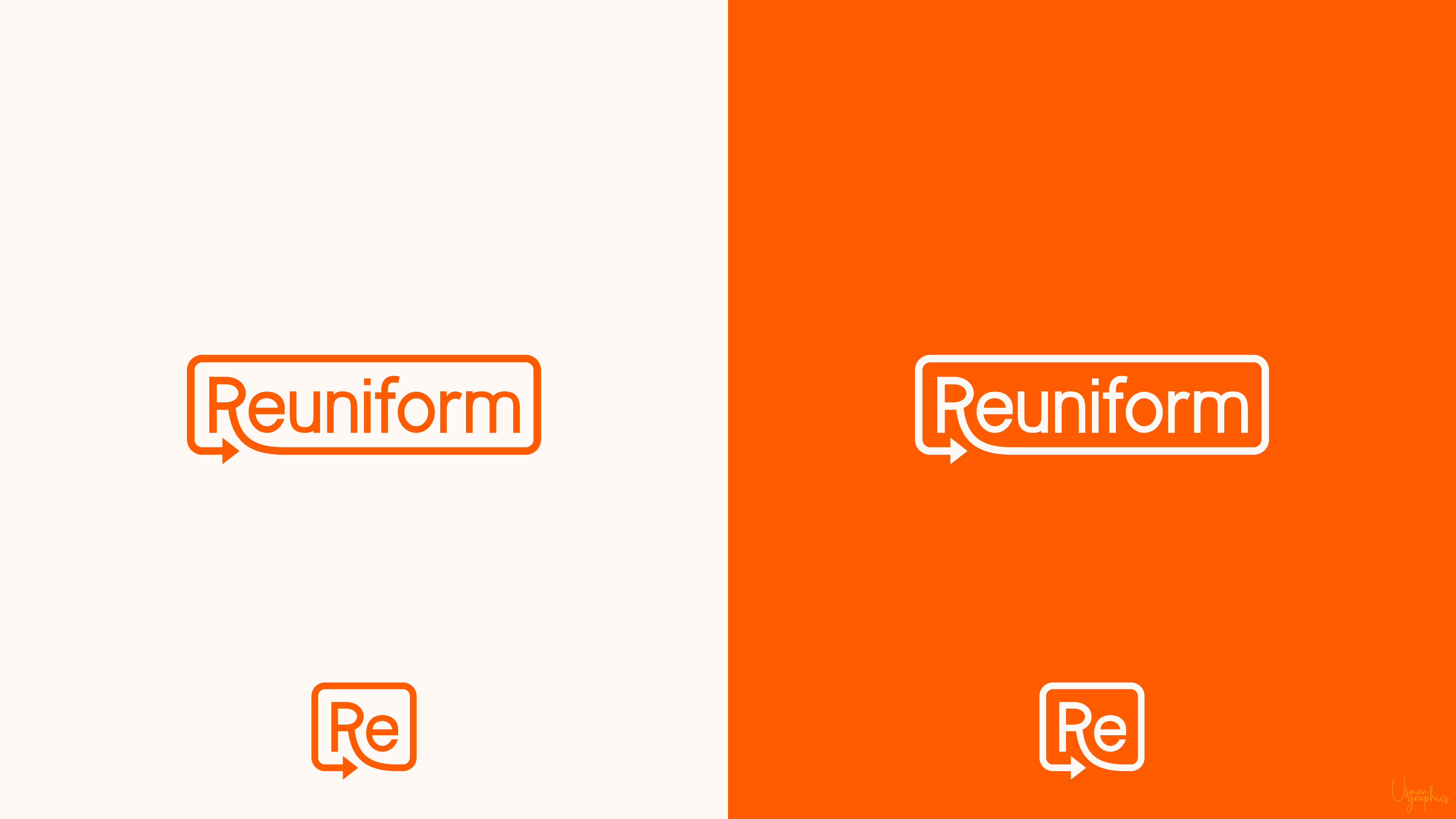 Logo Design by Usman Graphics for reuniform | Design #29950378