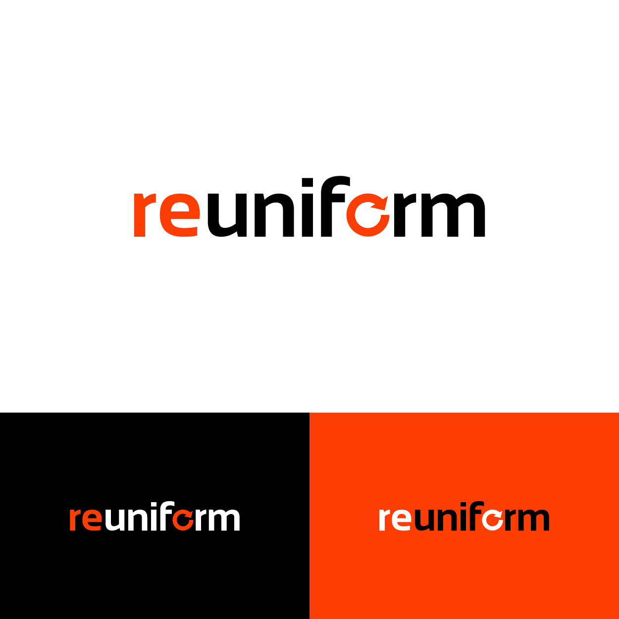 Logo Design by Fauzan Zainal for reuniform | Design #29945669