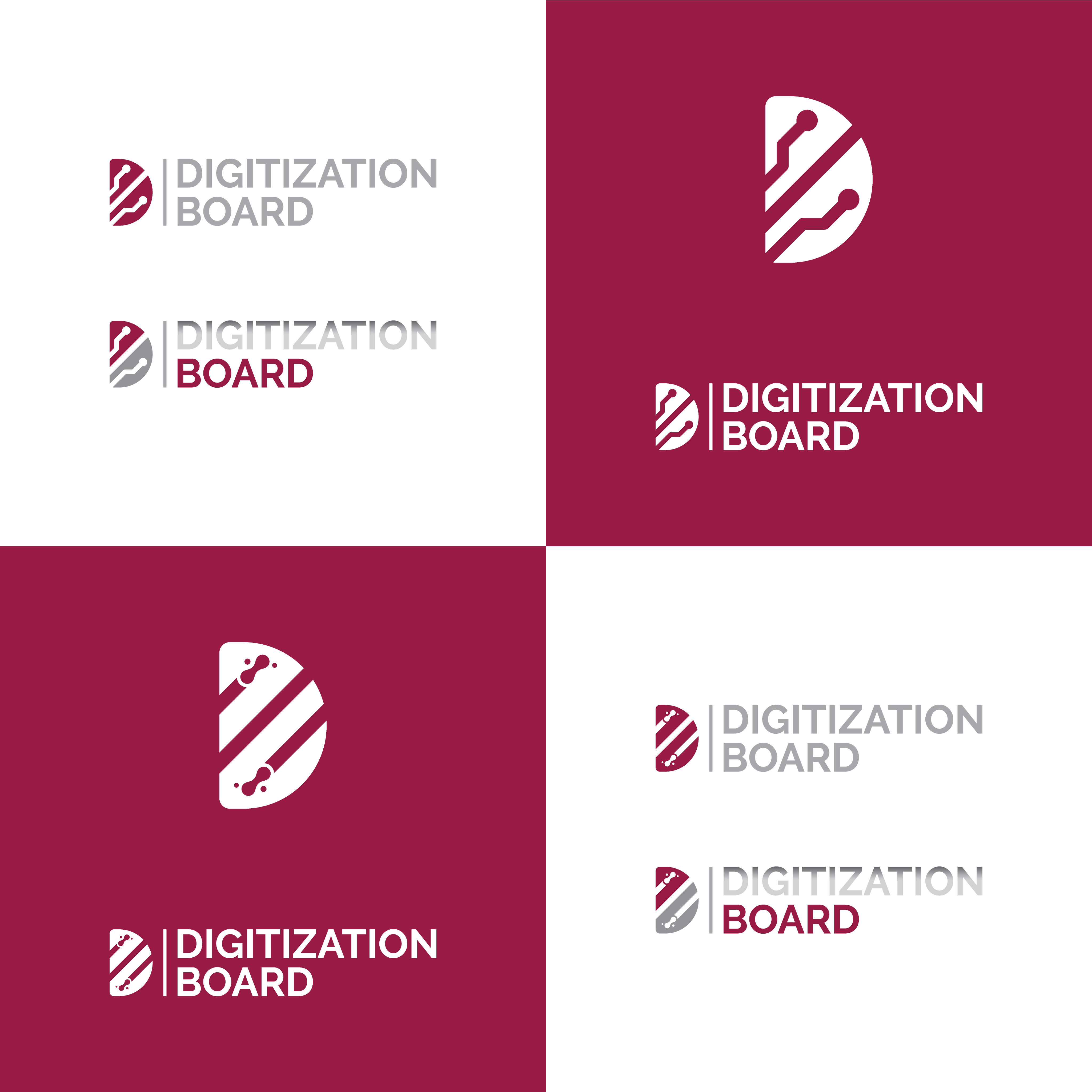 Logo Design by Design Element for Digitizationboard LLC | Design #29951477