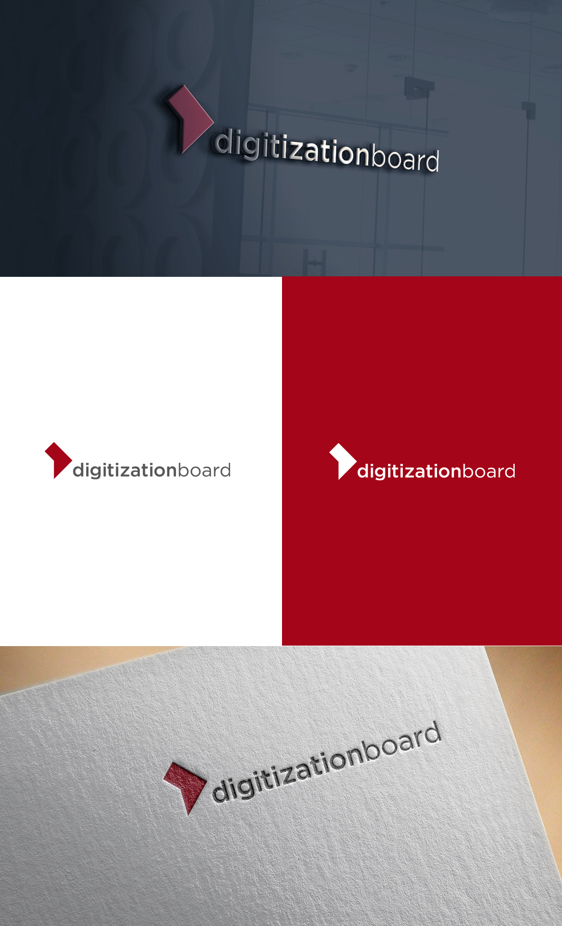Logo Design by GLDesigns for Digitizationboard LLC | Design #29956200