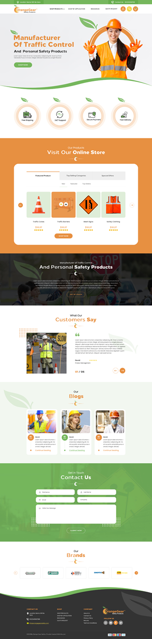 Web Design by Irshad Ansari for this project | Design #29992523