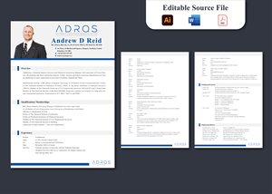 Resume Design by Riyad for this project | Design: #29950408
