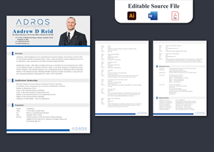 Resume Design by Riyad for this project | Design: #29950427