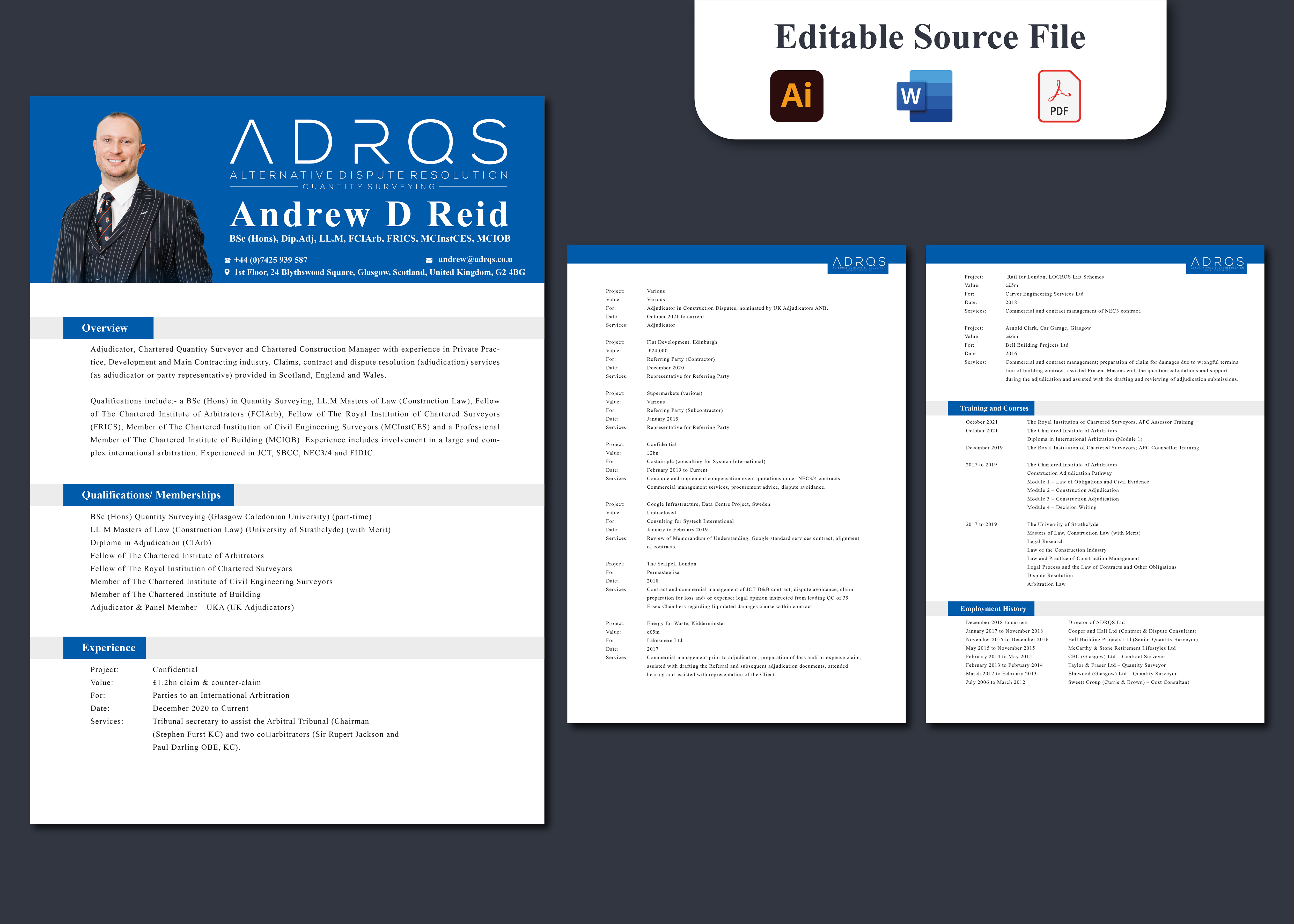 Resume Design by Riyad for this project | Design #29952968