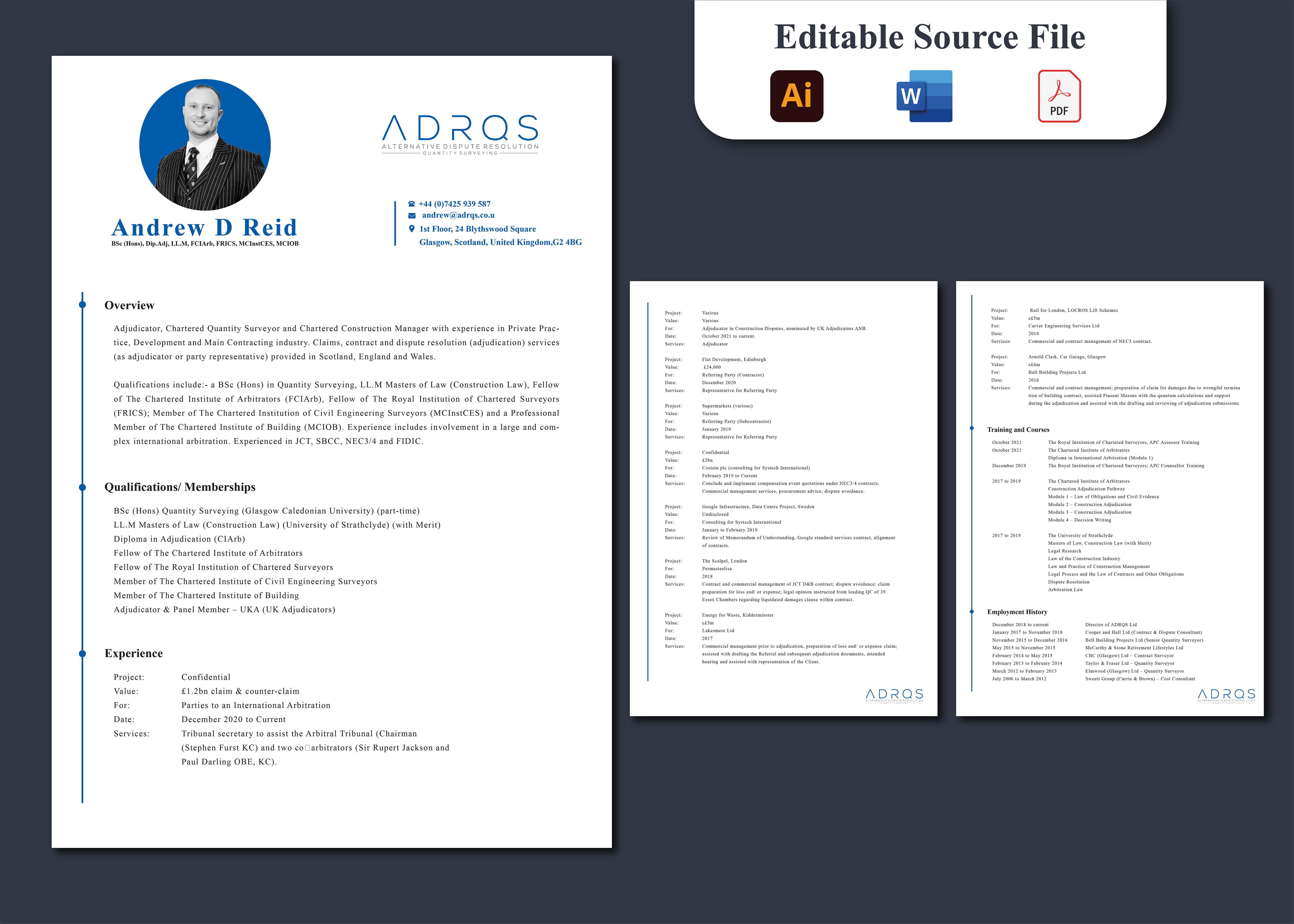 Resume Design by Riyad for this project | Design #29953064