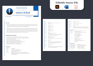 Resume Design by Riyad for this project | Design: #29953249