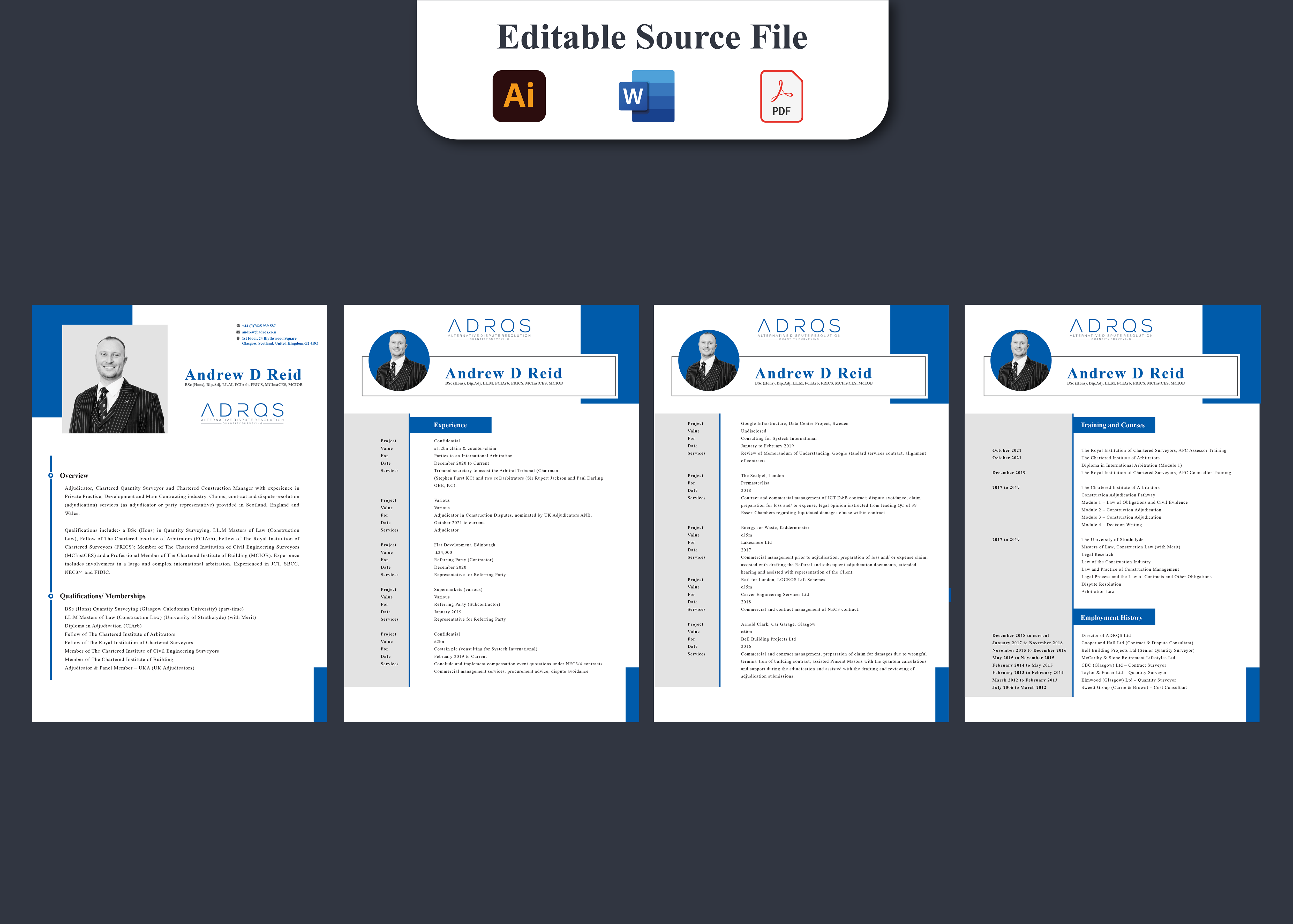 Resume Design by Riyad for this project | Design #29958298