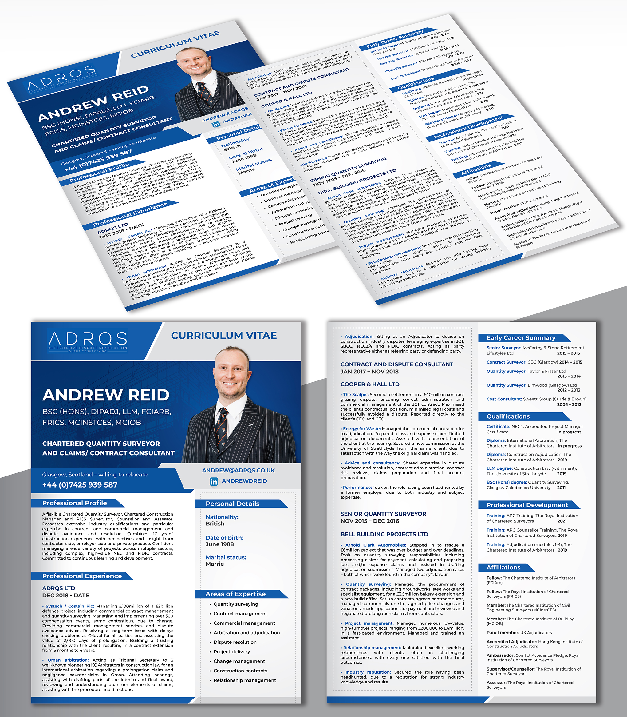 Resume Design by creativemood438 for this project | Design #30025857