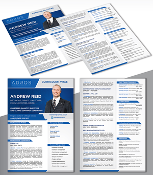 Resume Design by creativemood438 for this project | Design: #30025857