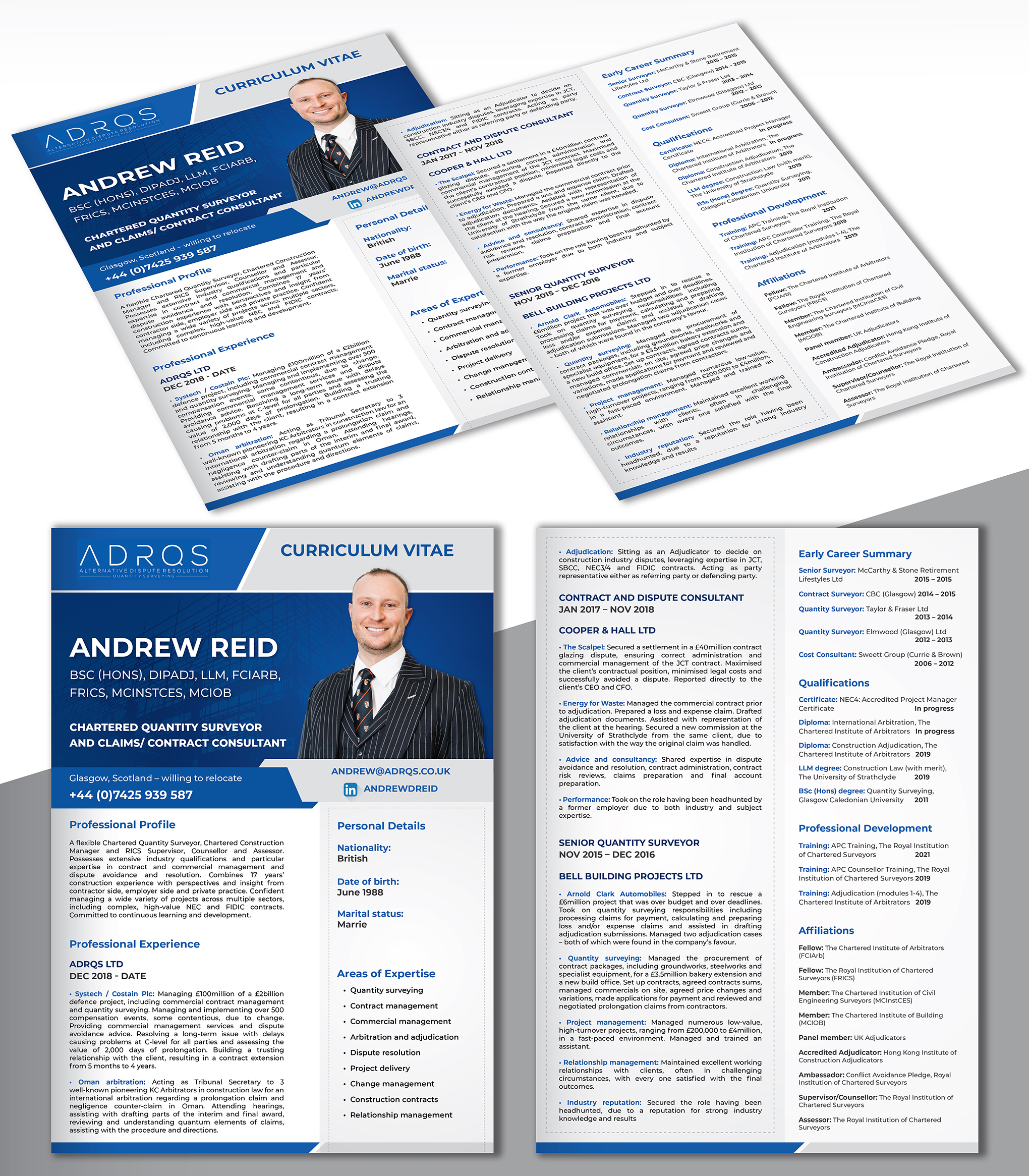 Design de CV par creativemood438 pour ce projet | Design #30025858