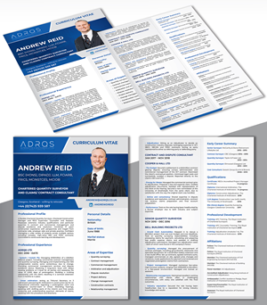 Resume Design by creativemood438 for this project | Design: #30025858