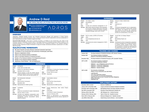 Resume Design by GraphicsGuru for this project | Design: #29951312