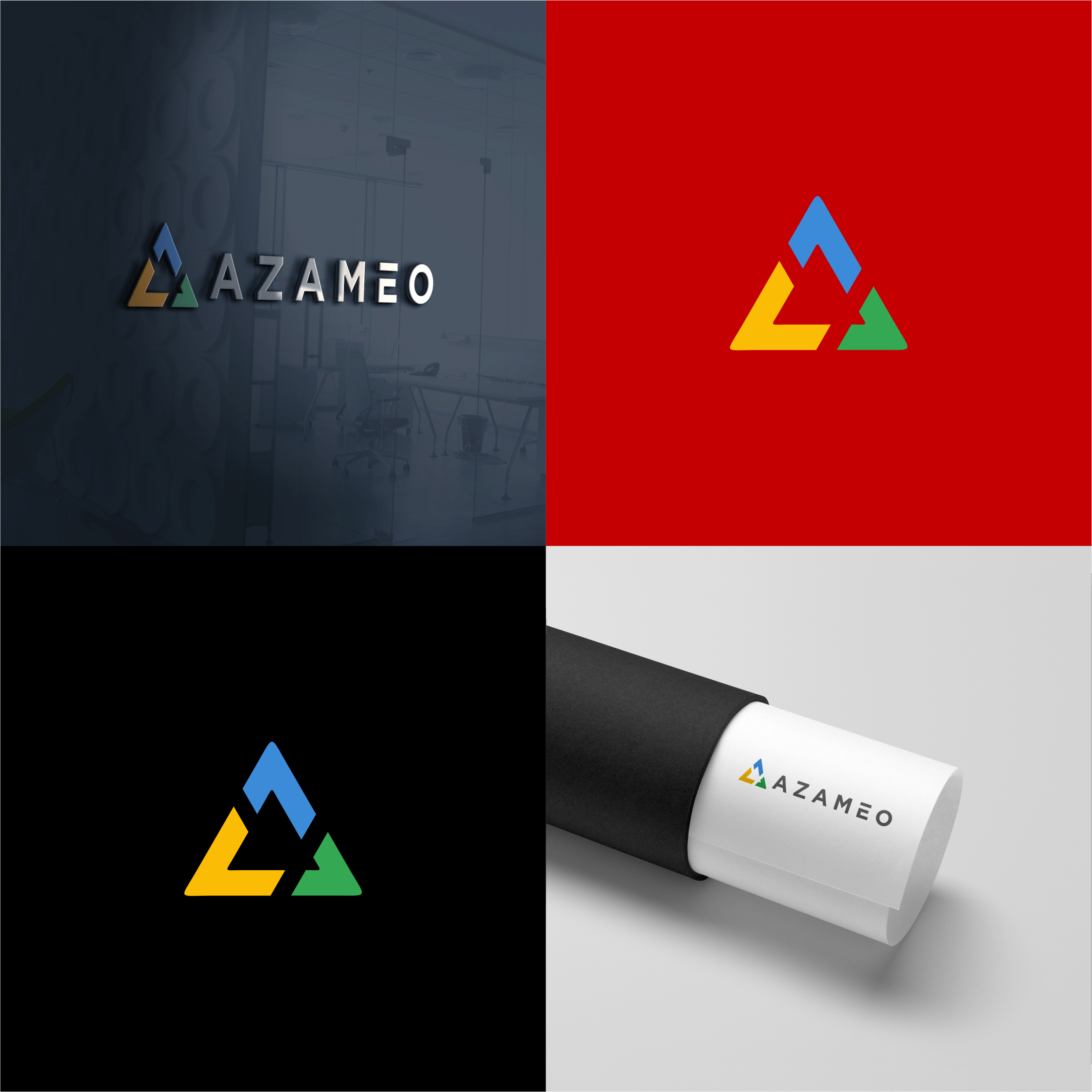 Logo Design by S@LM@™ for Azameo | Design #29980496