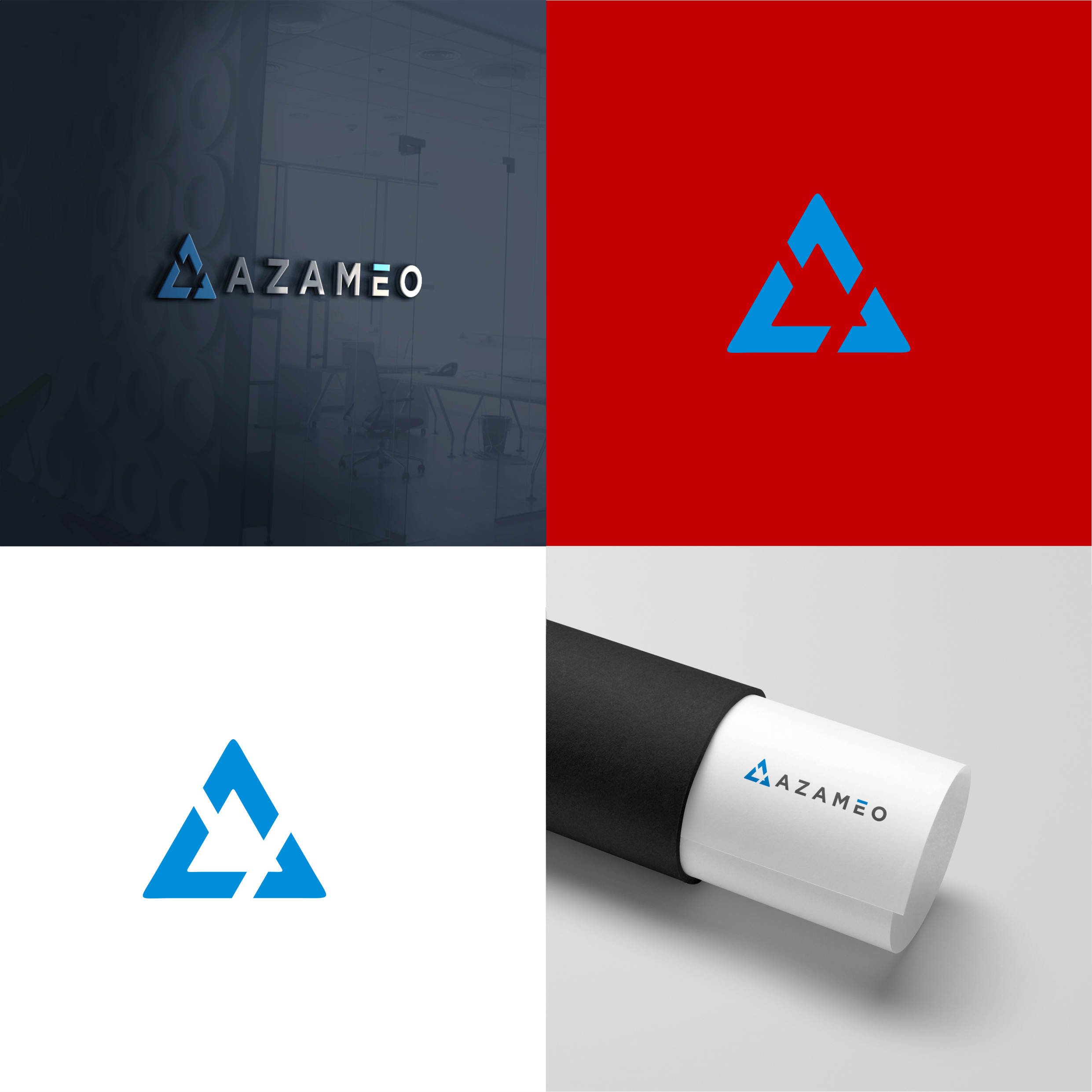 Logo Design by S@LM@™ for Azameo | Design #29994474