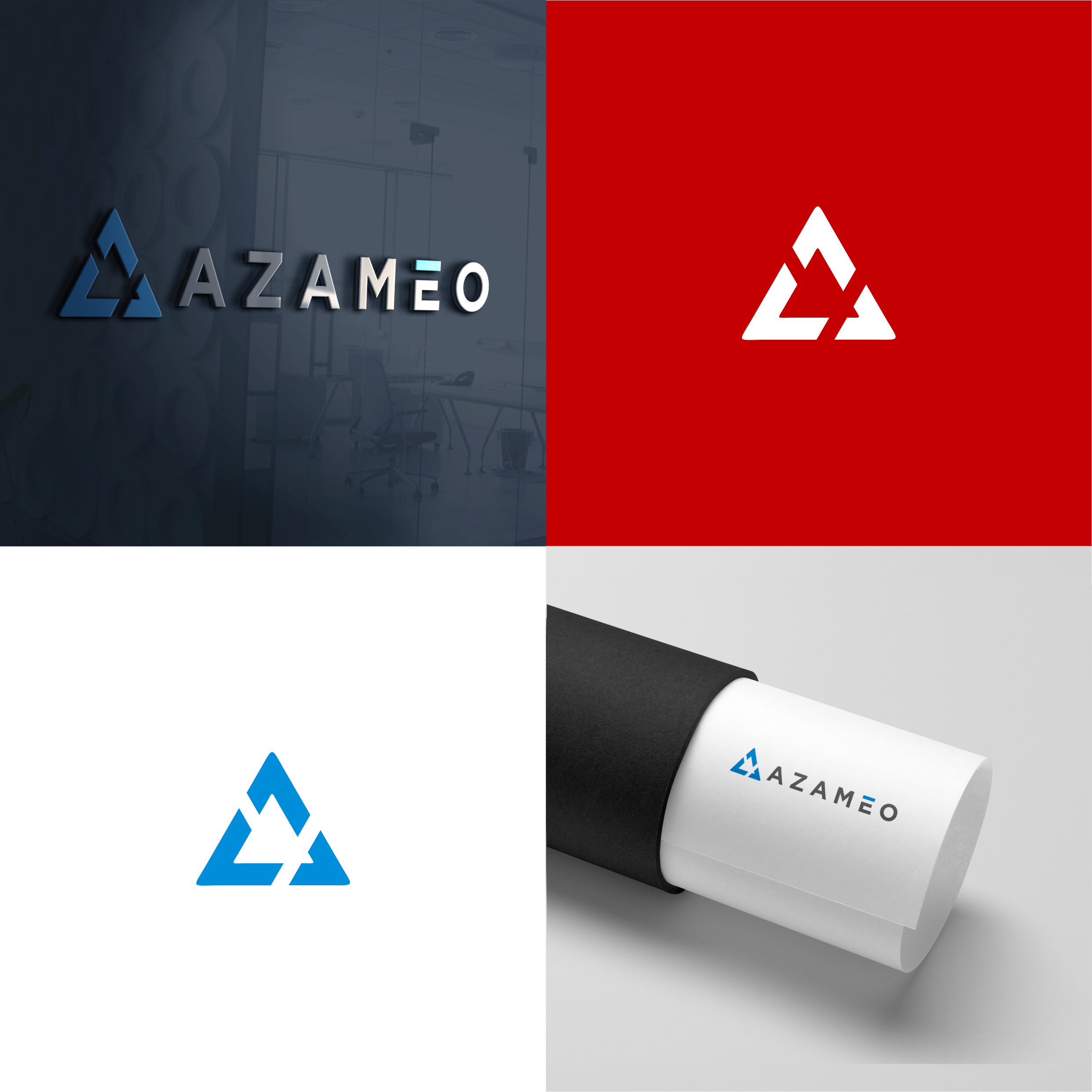 Logo Design by S@LM@™ for Azameo | Design #29995675