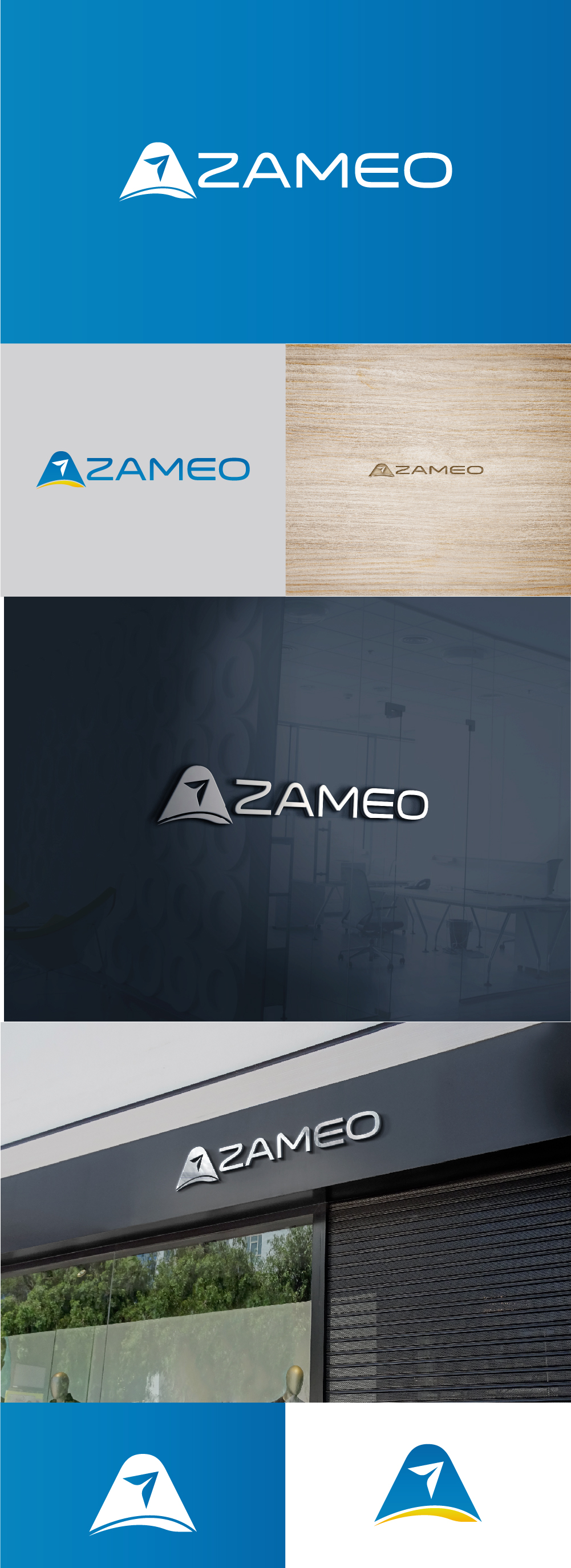 Logo Design by Ayub Zafar for Azameo | Design #29960923