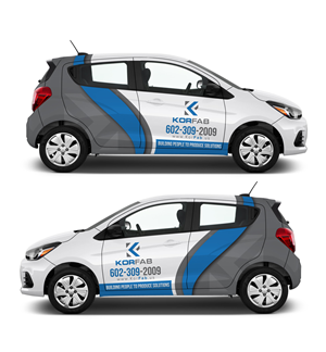 Car Wrap Design by Shumaila Kiran for All Things Metal | Design: #29951718