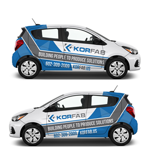 Car Wrap Design by Shumaila Kiran for All Things Metal | Design: #29951720