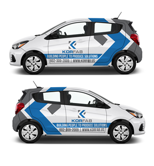Car Wrap Design by Shumaila Kiran for All Things Metal | Design: #29951722
