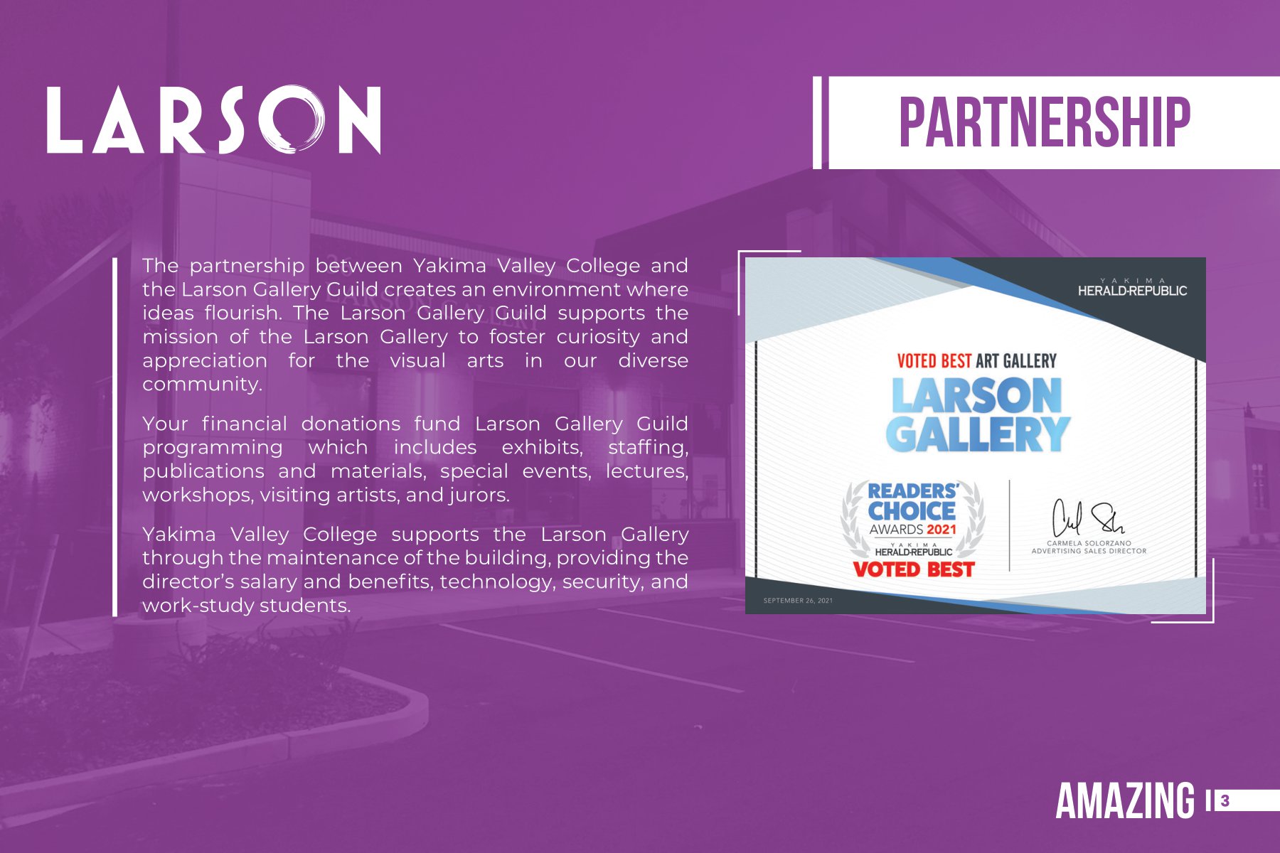 Katalog-Design von Genex Designs für Larson Gallery | Design #29976850