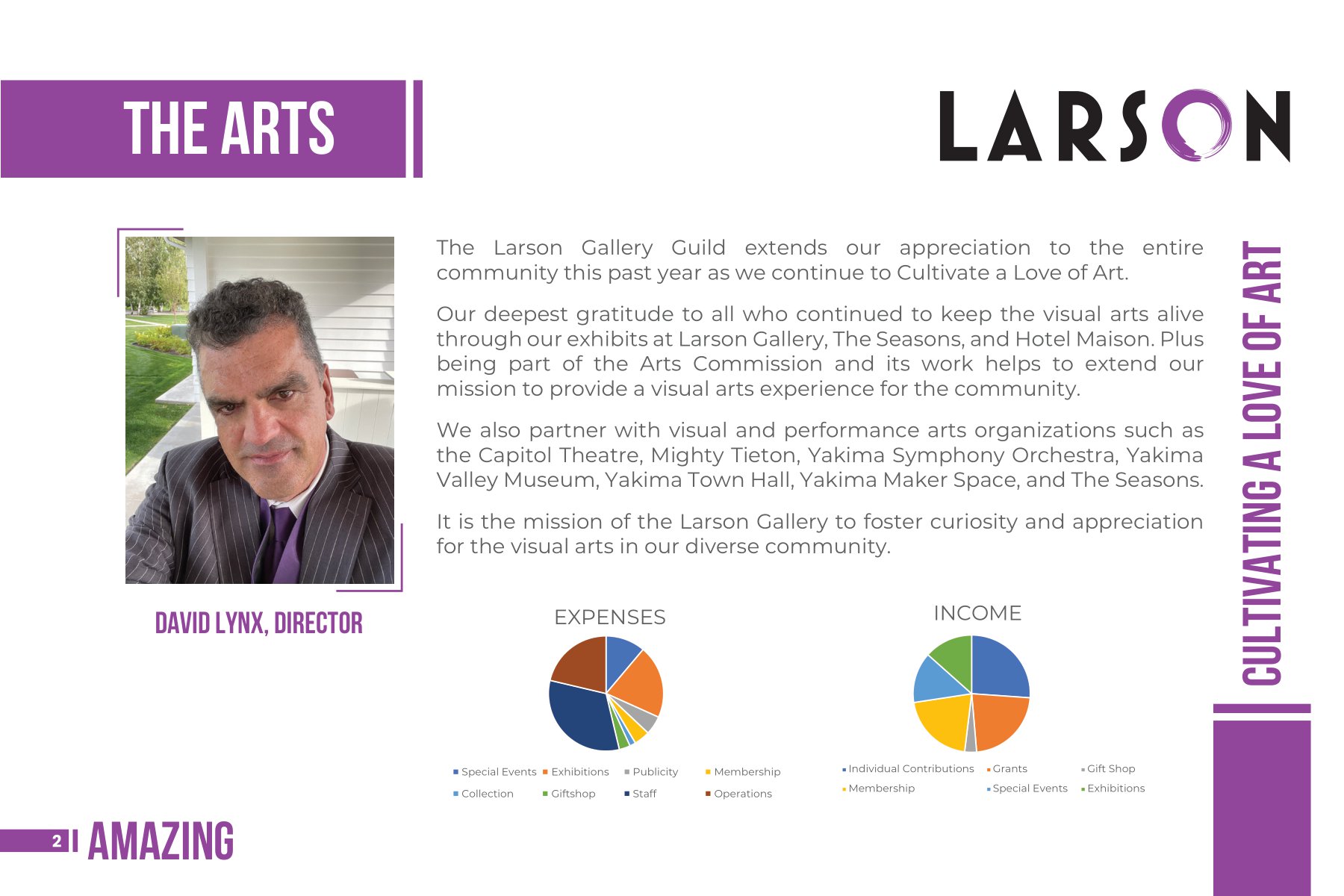 Catalogue Design by Genex Designs for Larson Gallery | Design #29976851