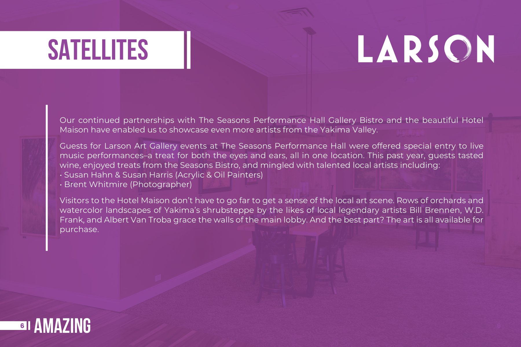 Catalogue Design by Genex Designs for Larson Gallery | Design #29976864