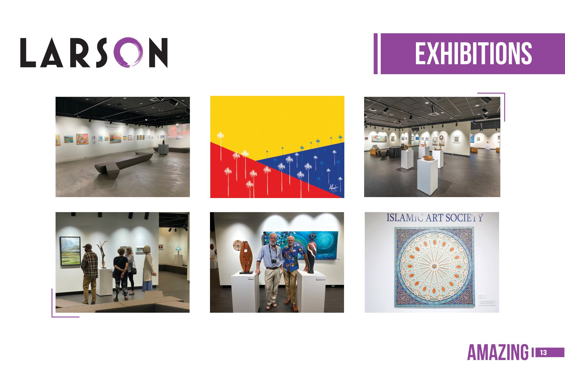 Catalogue Design by Genex Designs for Larson Gallery | Design #29976879