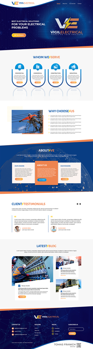 Web Design by MAHABA for this project | Design: #29973388